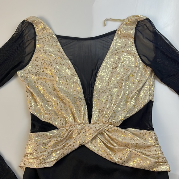 Monaco Women Casual Longsleeves Backless Dress                           X35-16 - Picture 3 of 4